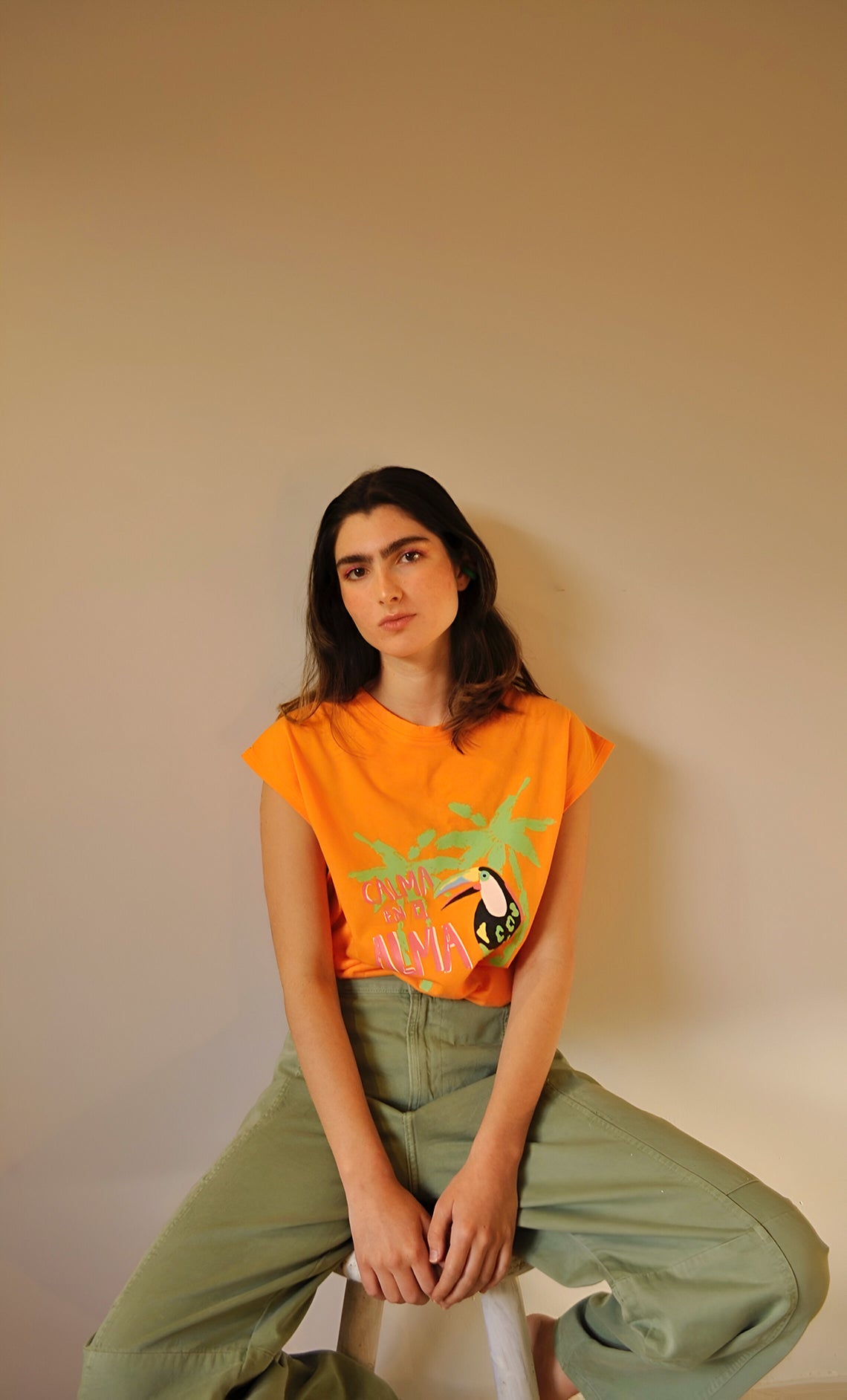 CAMISETA NARANJA