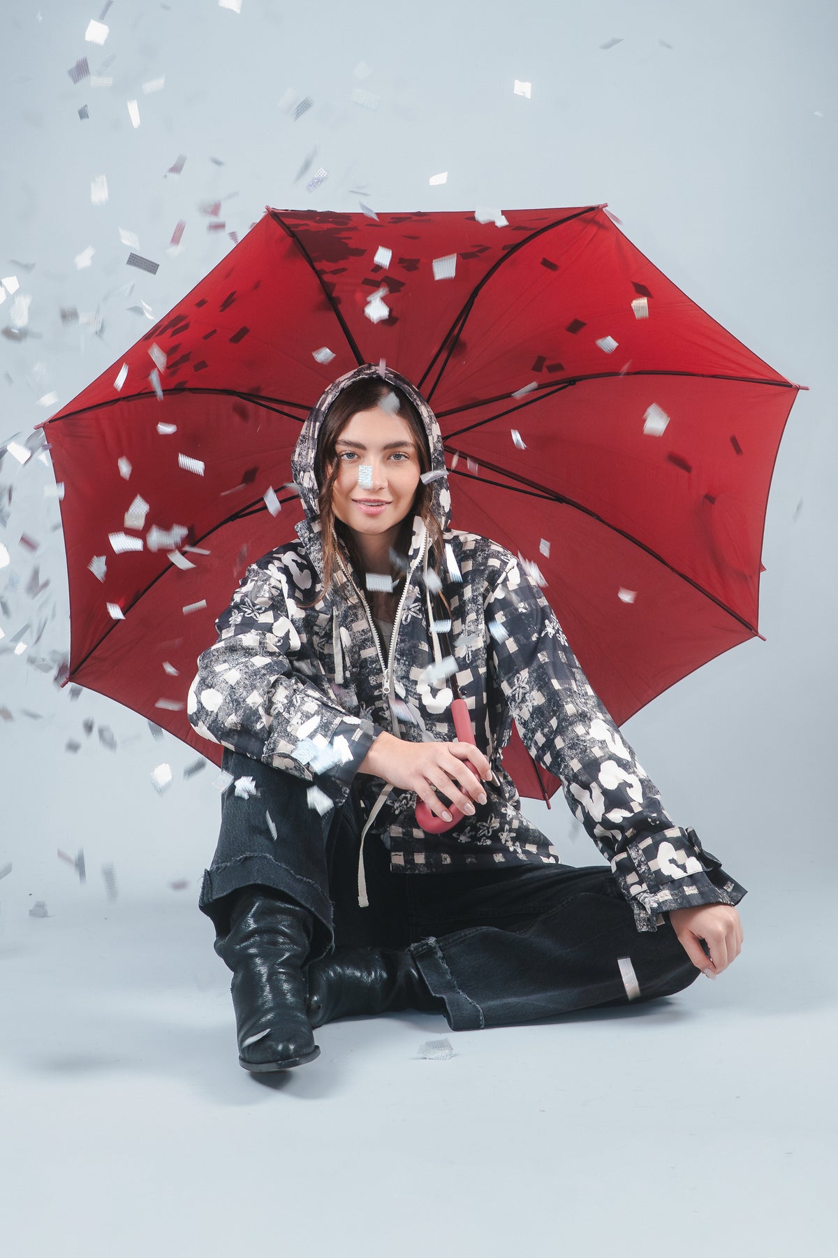 RAINCOAT WONDER LINES NEGRO