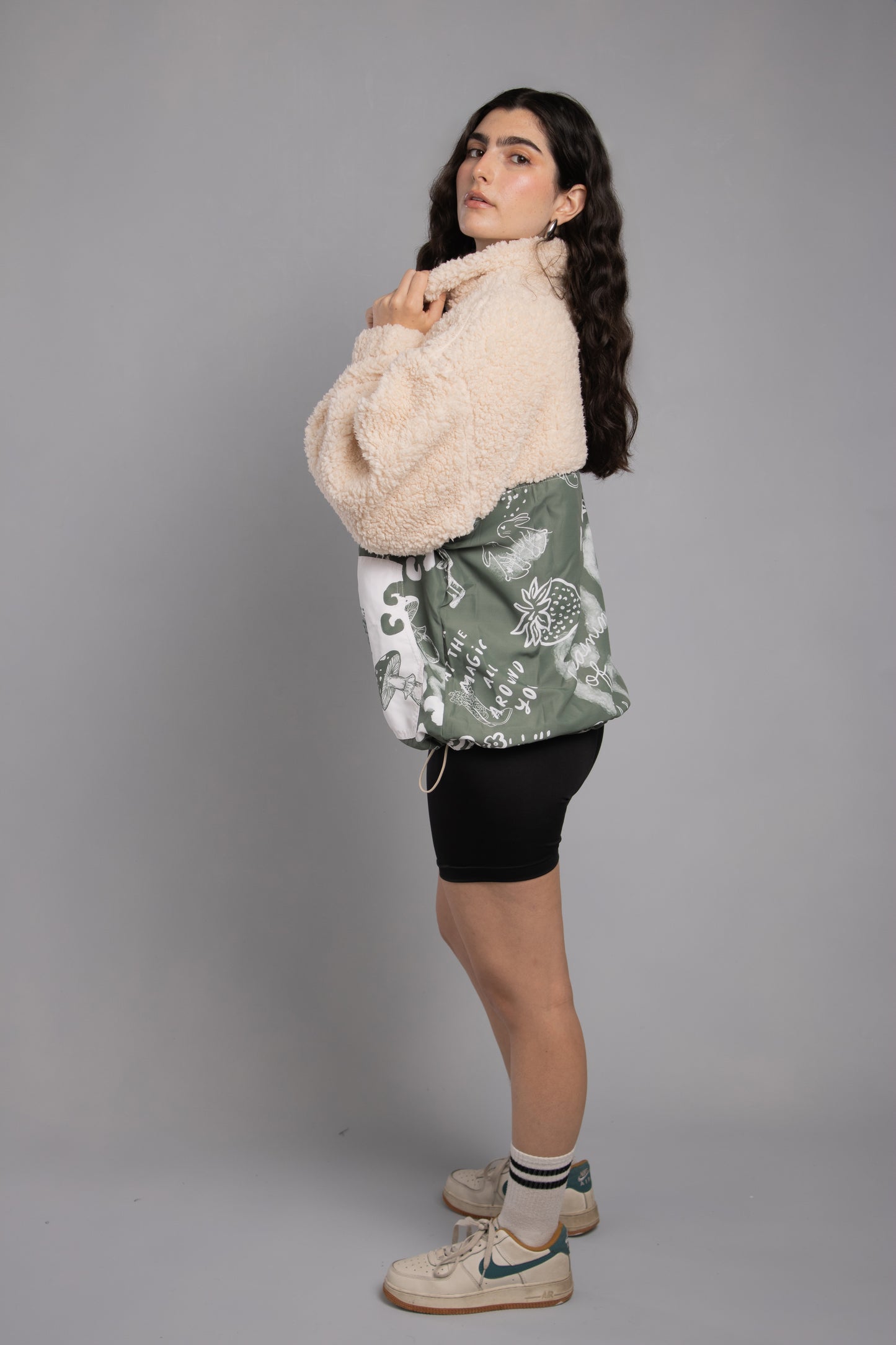 CHAQUETA OVEJERA GROW DREAMS CREMA