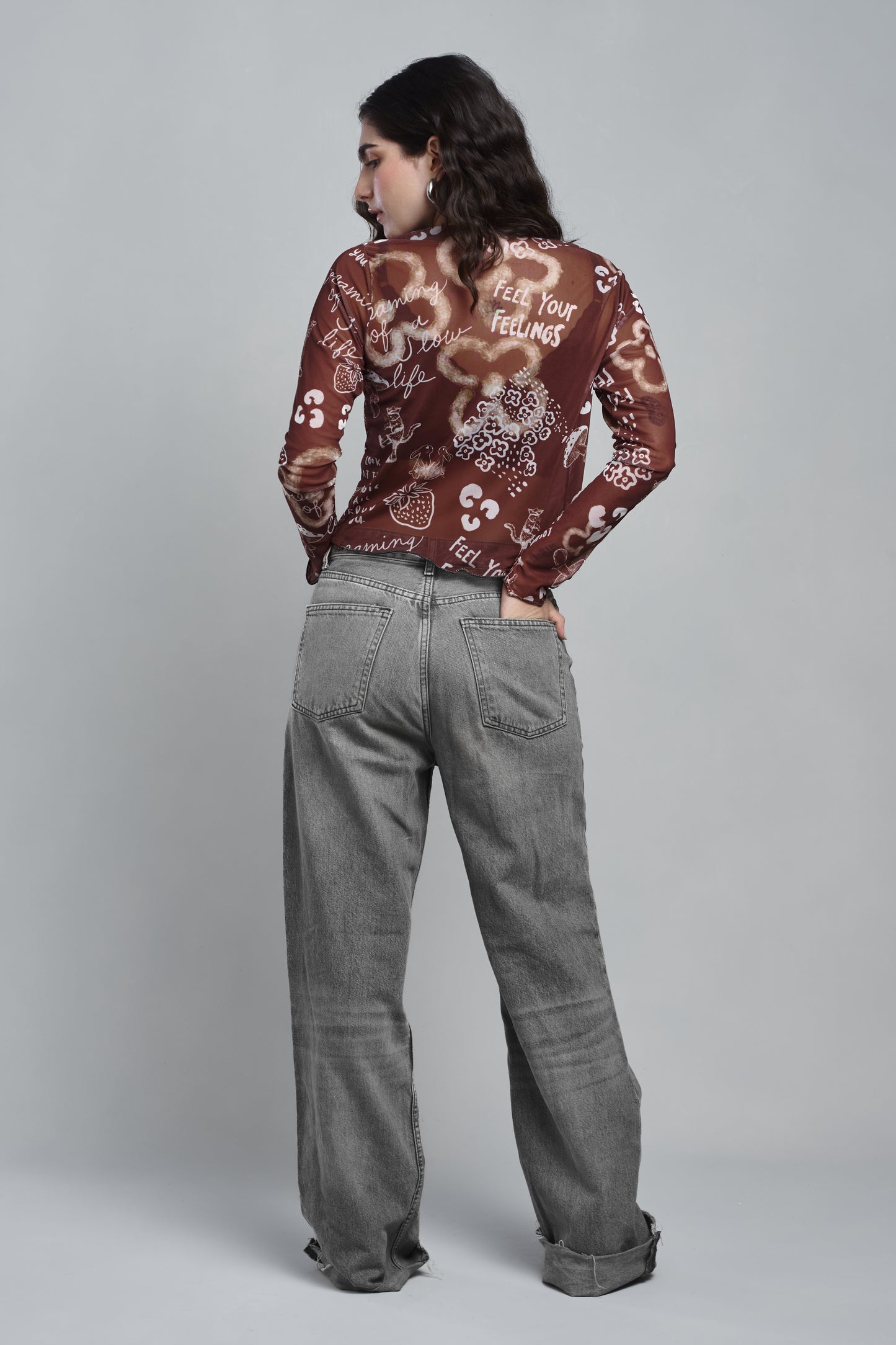 TOP MESH GROW DREAMS