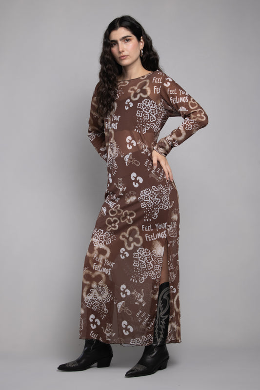 VESTIDO MESH GROW DREAMS