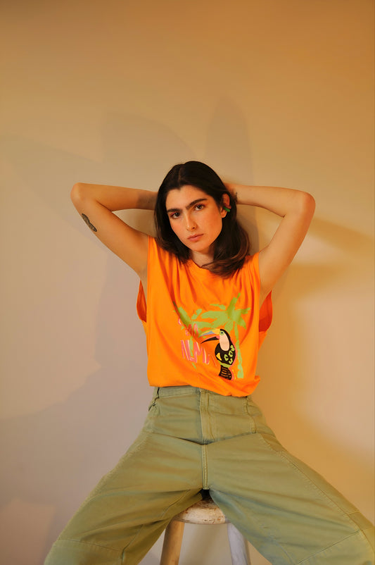 CAMISETA NARANJA