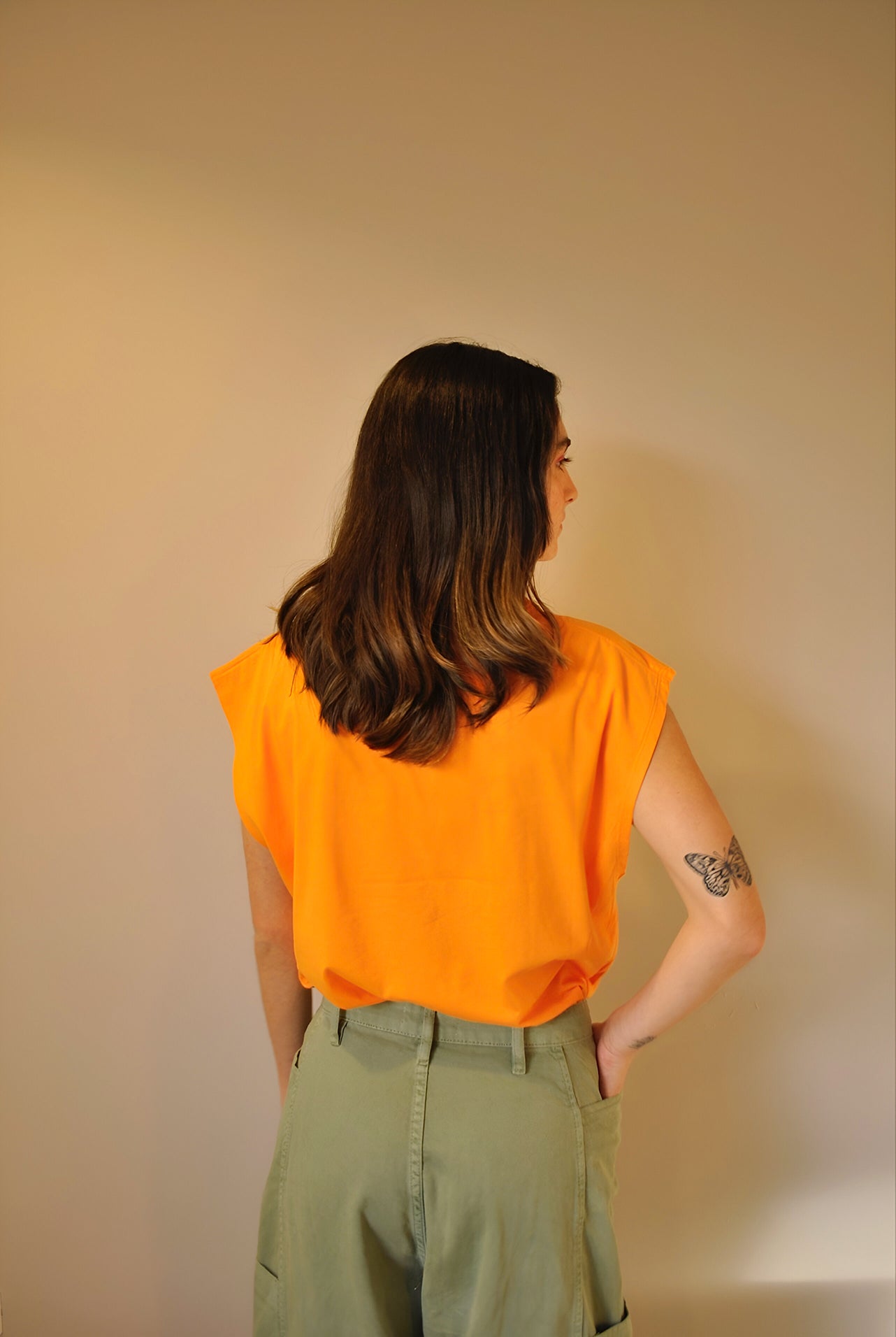 CAMISETA NARANJA