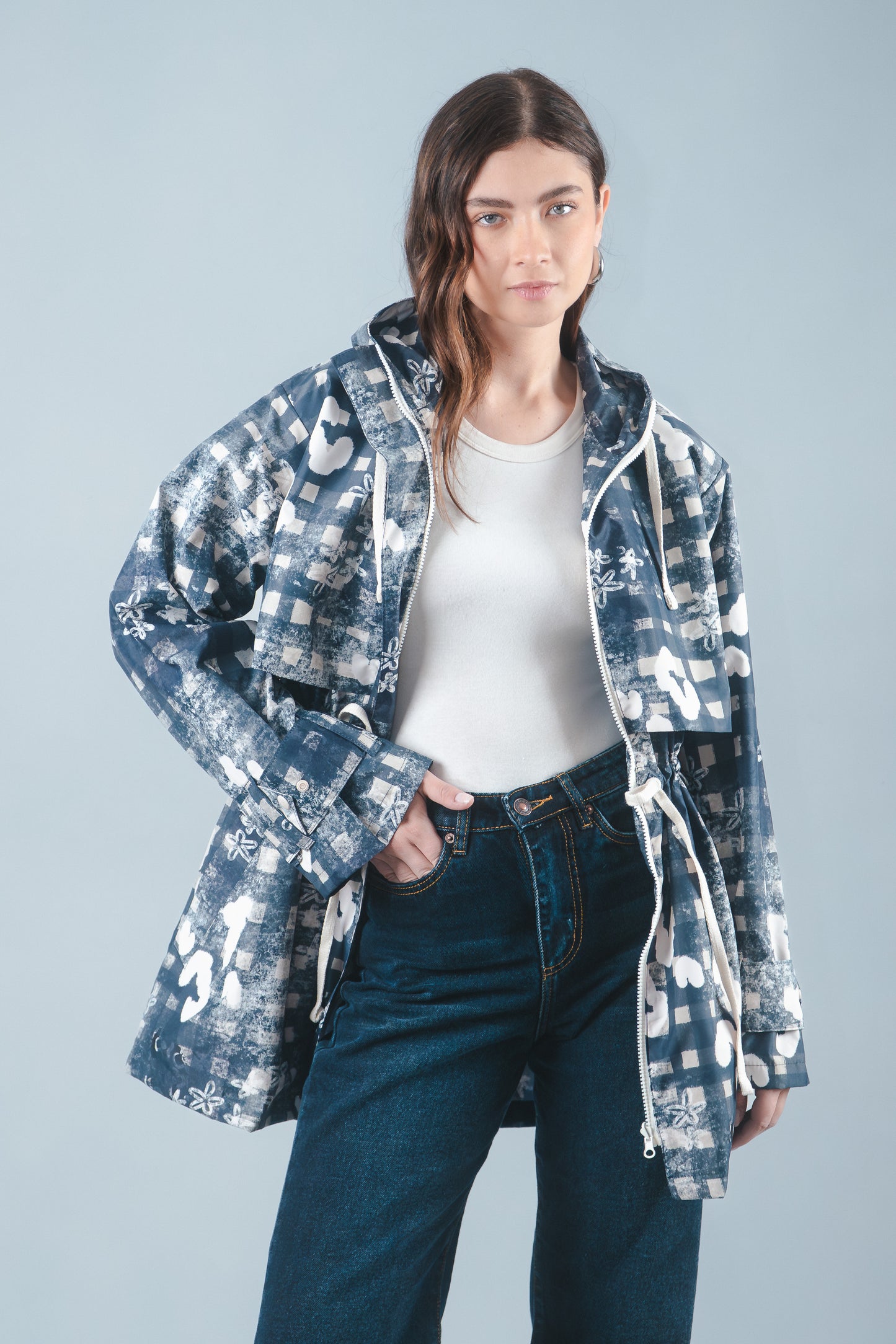 RAINCOAT WONDER LINES NEGRO