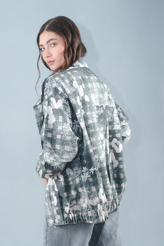 CHAQUETA WONDER LINES VERDE