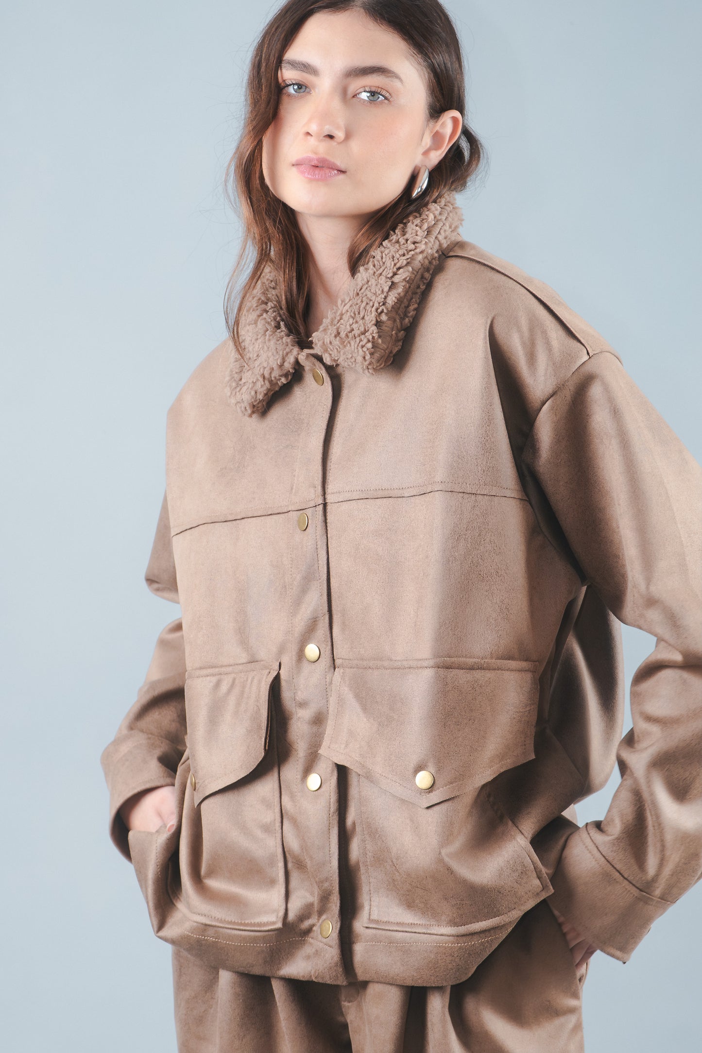 PANTALON GAMUZA MOCCA