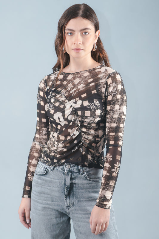 TOP MESH WONDER LINES