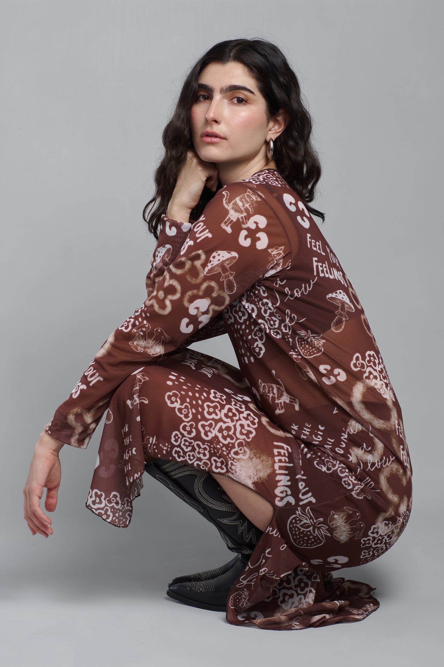 VESTIDO MESH GROW DREAMS